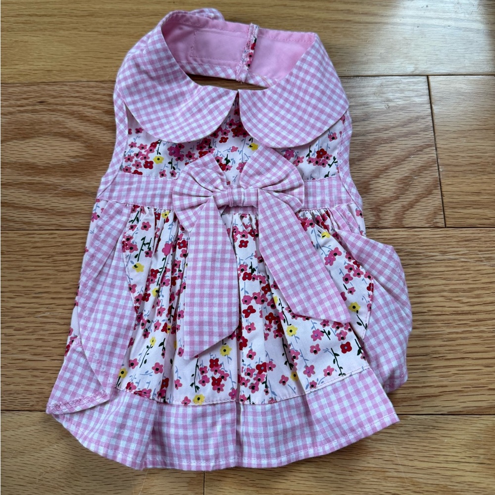 Dog Dress - Pink Floral
